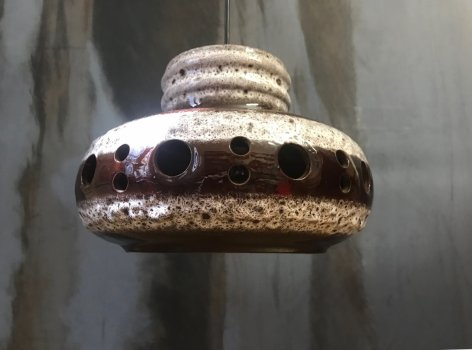 SOSPENSIONE VINTAGE IN CERAMICA