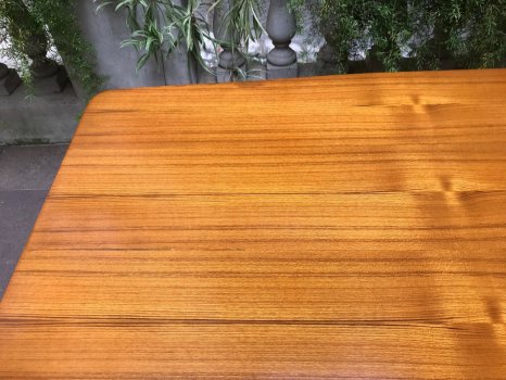 TAVOLO LEGNO E FERRO ANNI 60