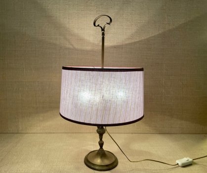 LAMPADA PARALUME IN LINO