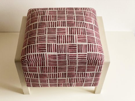 COPPIA POUFS ANNI 70
