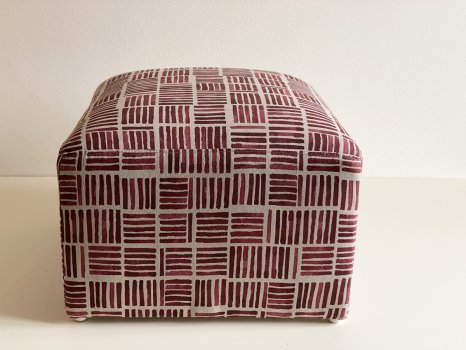 COPPIA POUFS ANNI 70