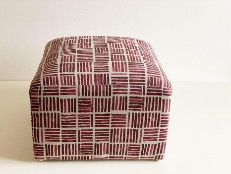 COPPIA POUFS ANNI 70
