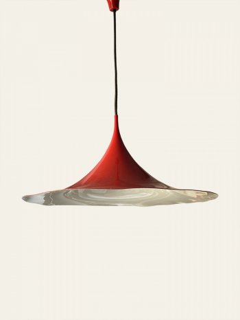 LAMPADARIO SEMI DI BONDERUP E THORUP ROSSO