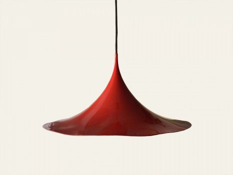LAMPADARIO SEMI DI BONDERUP E THORUP ROSSO