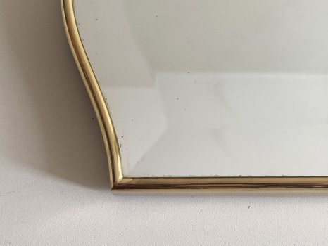 SPECCHIO CORNICE OTTONE
