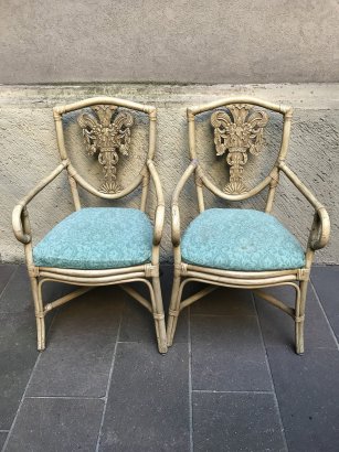 POLTRONCINE DA ESTERNO IN BAMBOO